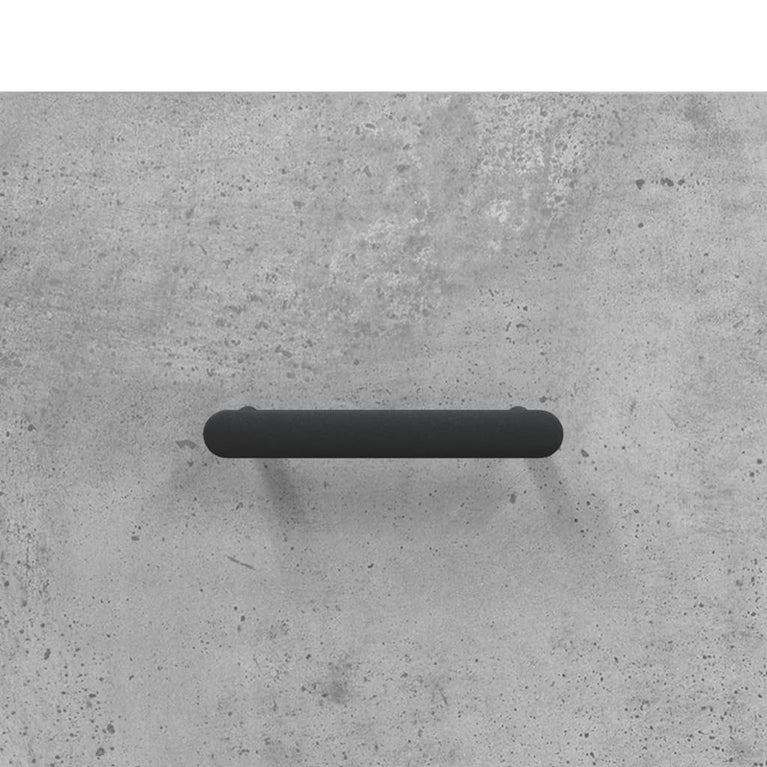 Tv-meubel 80x36x50 cm bewerkt hout betongrijs MeubelReus