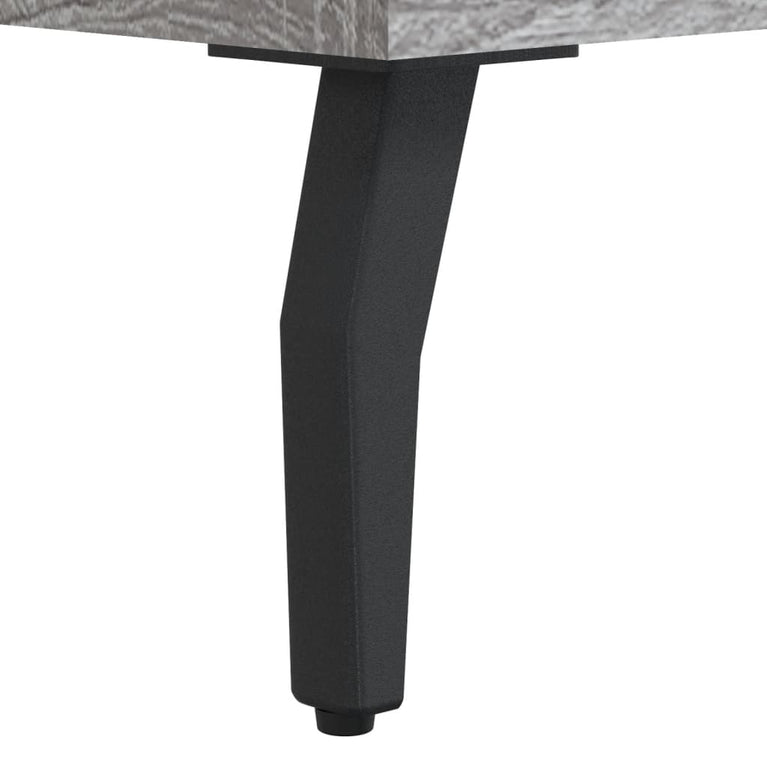 Tv-meubel 80x36x50 cm bewerkt hout grijs sonoma eikenkleurig MeubelReus