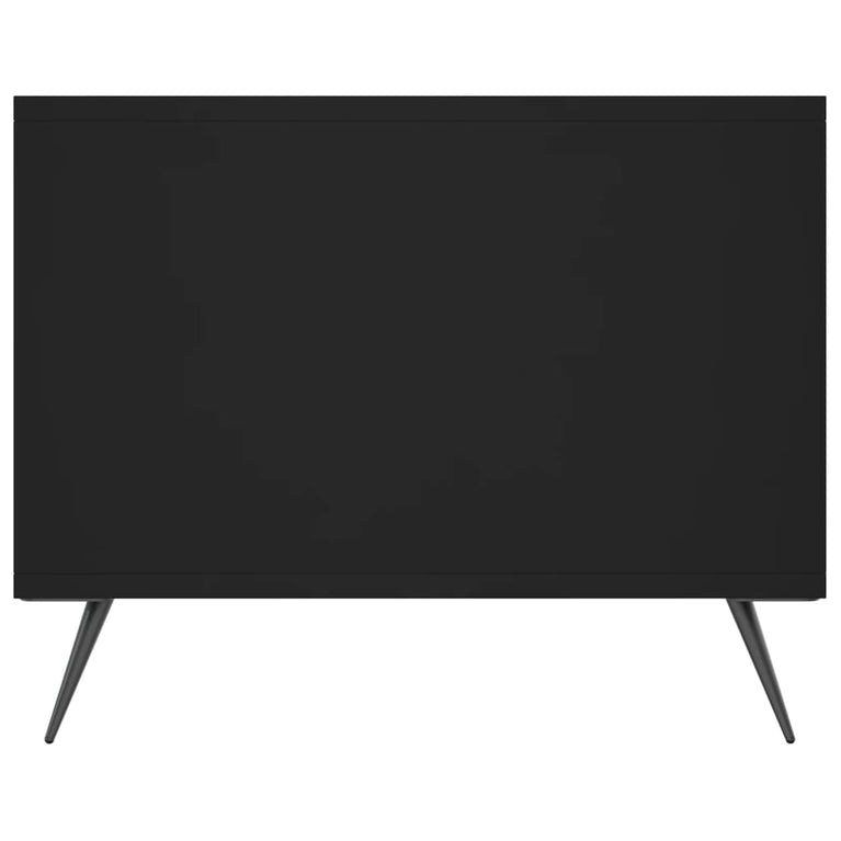 Salontafel 102x50x40 cm bewerkt hout zwart MeubelReus