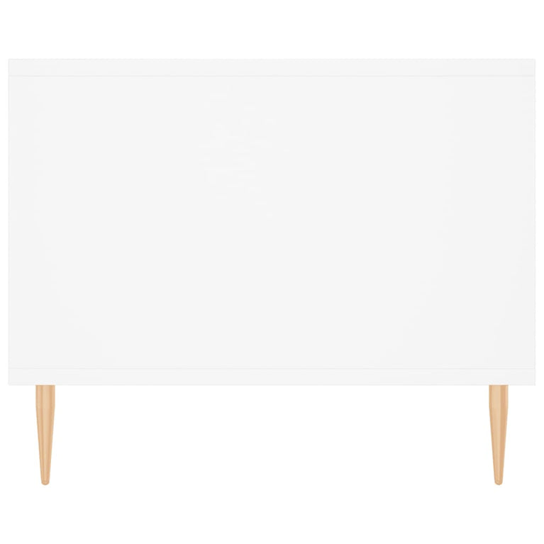 Salontafel 102x50x40 cm bewerkt hout wit MeubelReus