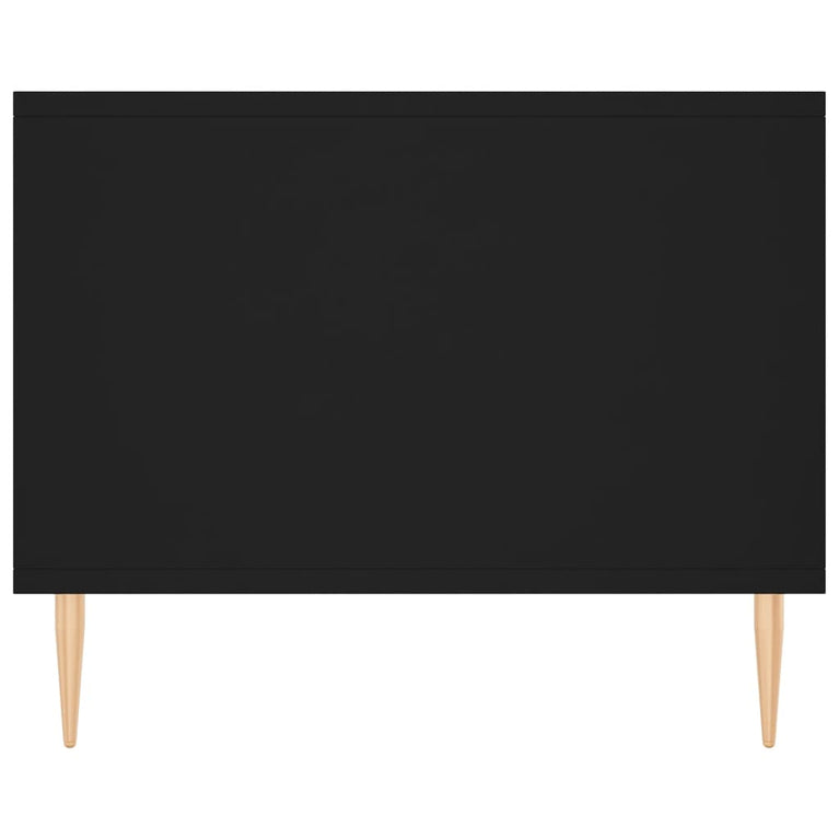 Salontafel 102x50x40 cm bewerkt hout zwart MeubelReus