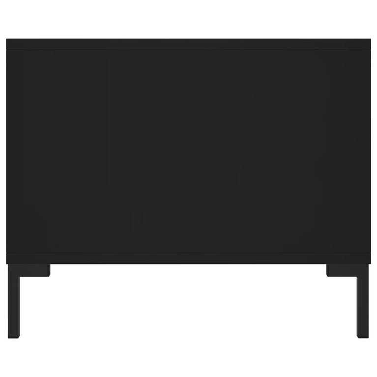 Salontafel 102x50x40 cm bewerkt hout zwart MeubelReus