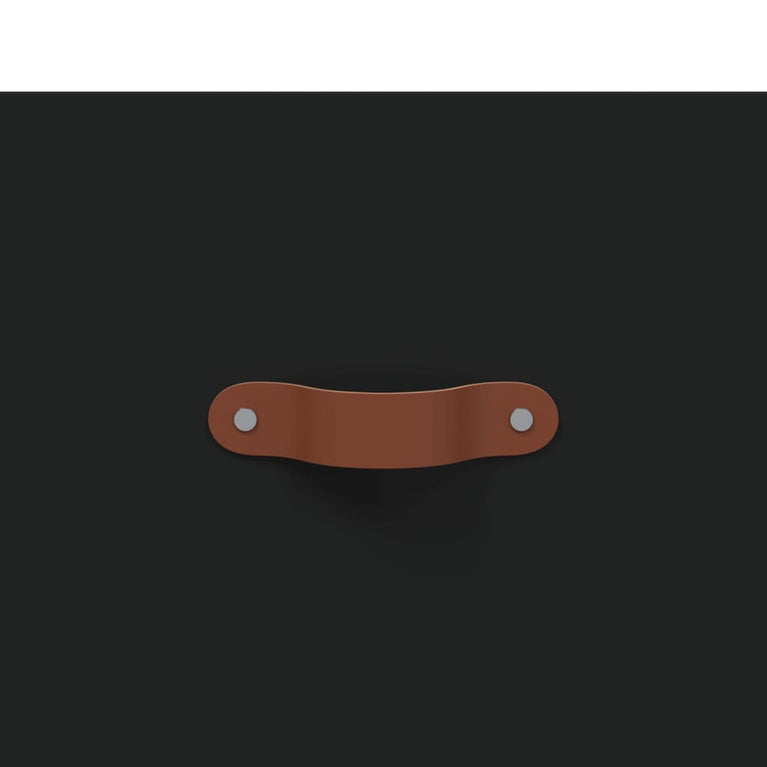 Salontafel 50x50x40 cm bewerkt hout zwart MeubelReus