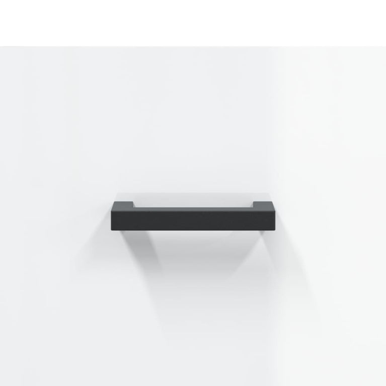 Salontafel 50x50x40 cm bewerkt hout hoogglans wit MeubelReus