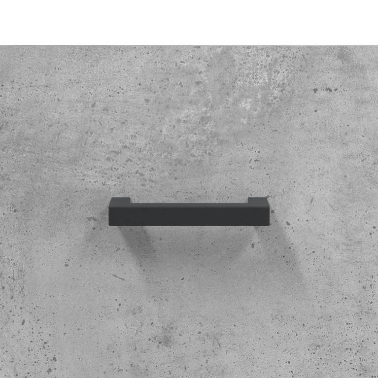 Salontafels 2 st 50x50x40 cm bewerkt hout betongrijs MeubelReus