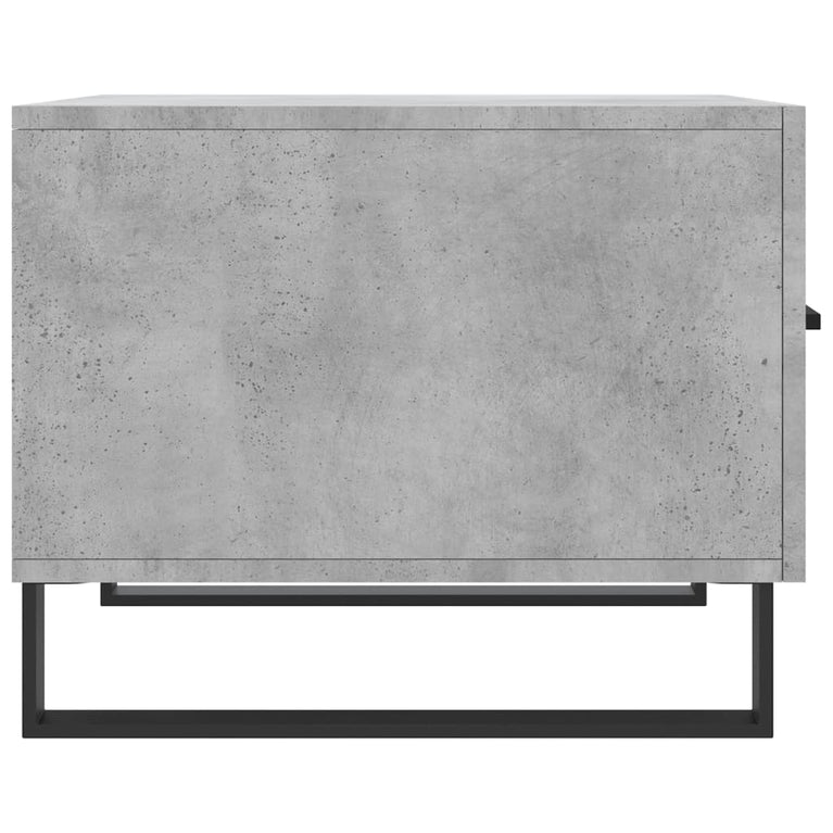 Salontafels 2 st 50x50x40 cm bewerkt hout betongrijs MeubelReus