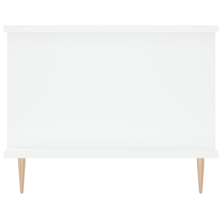 Salontafel 90x50x40 cm bewerkt hout wit MeubelReus