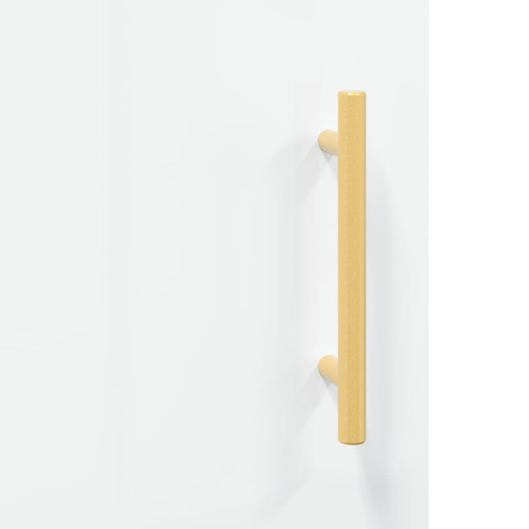 Salontafel 90x50x40 cm bewerkt hout hoogglans wit MeubelReus