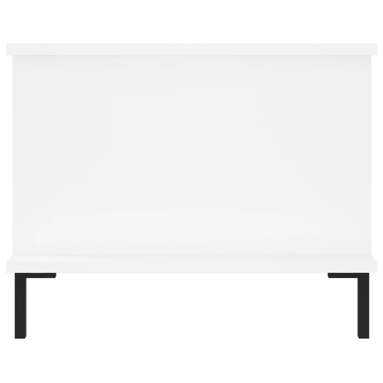 Salontafel 90x50x40 cm bewerkt hout wit MeubelReus