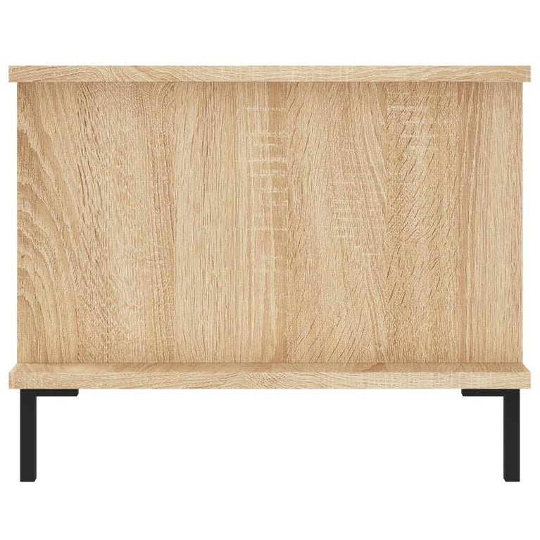 Salontafel 90x50x40 cm bewerkt hout sonoma eikenkleurig MeubelReus