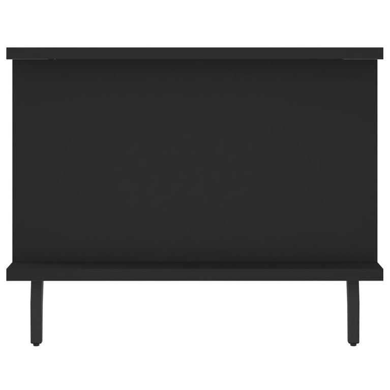 Salontafel 90x50x40 cm bewerkt hout zwart MeubelReus