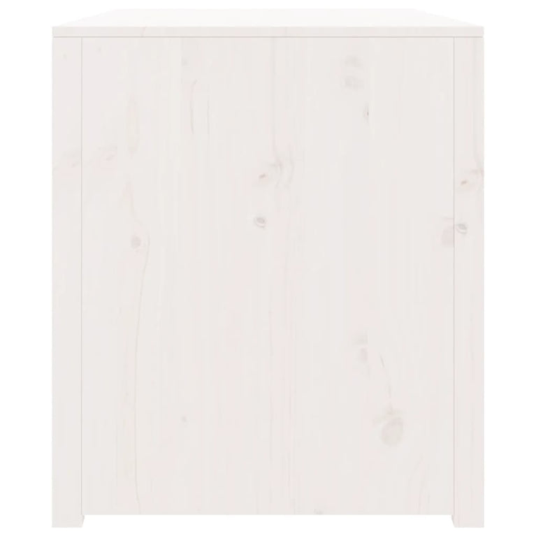 Keukenkast voor buiten 106x55x64 cm massief grenenhout wit MeubelReus