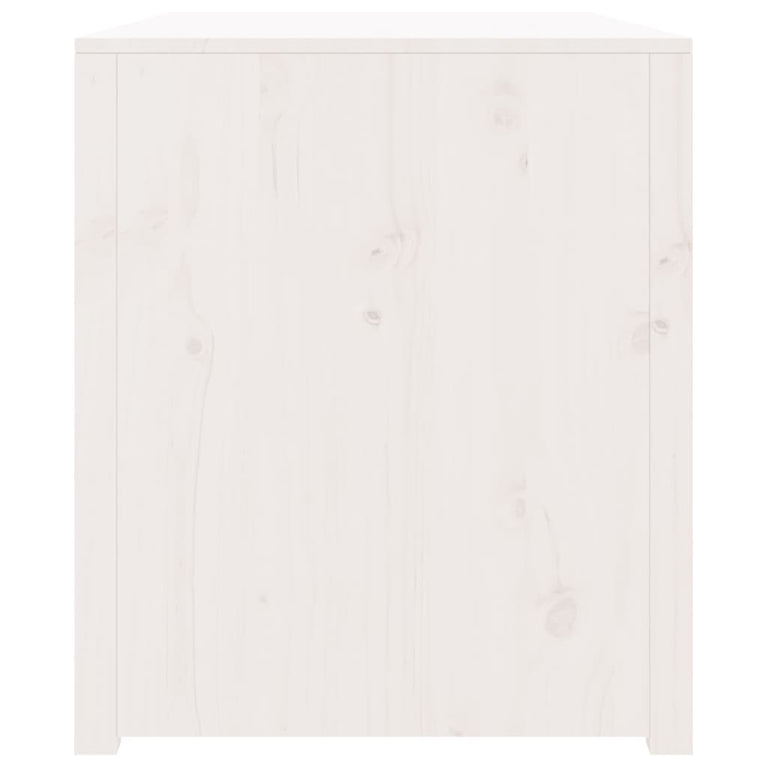 Keukenkast voor buiten 106x55x64 cm massief grenenhout wit MeubelReus