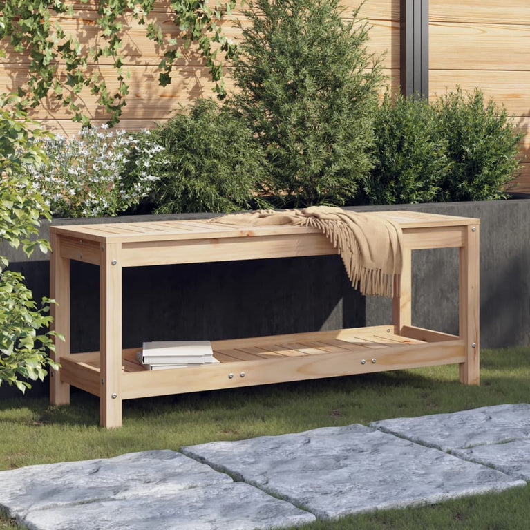 Tuinbank 108x35x45 cm massief grenenhout MeubelReus