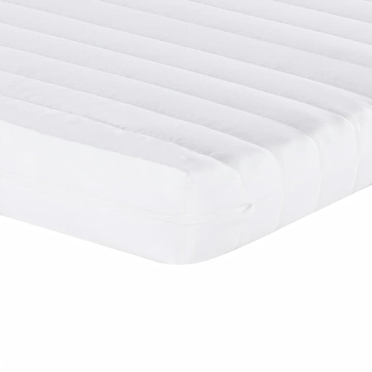 Schuimmatrassen 2 st 7 zones hardheid 20 ILD 80x200 cm wit