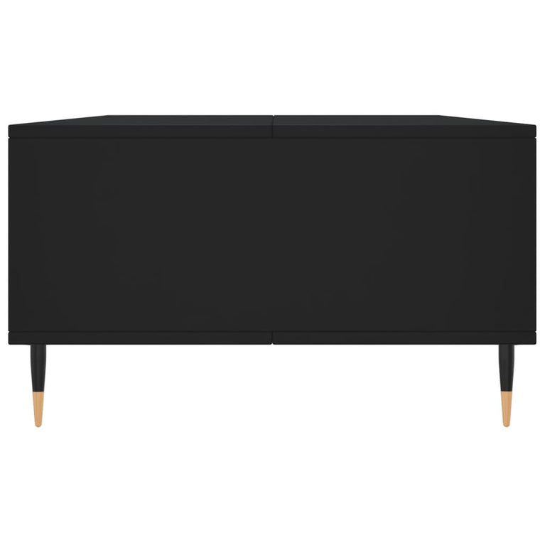 Salontafel 104x60x35 cm bewerkt hout zwart MeubelReus