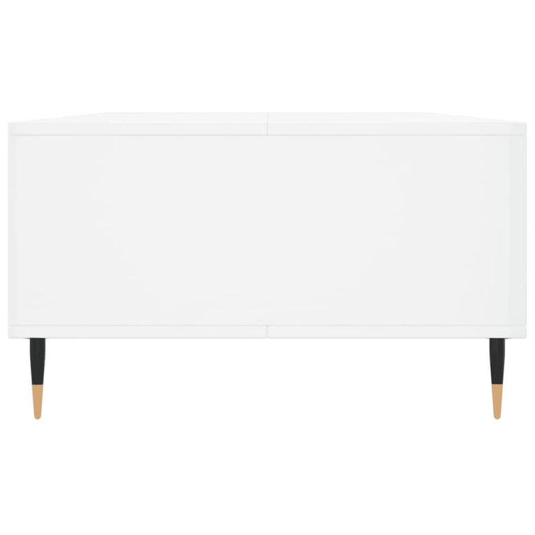 Salontafel 104x60x35 cm bewerkt hout hoogglans wit MeubelReus