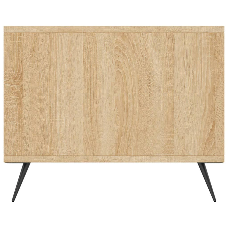 Salontafel 90x50x40 cm bewerkt hout sonoma eikenkleurig MeubelReus