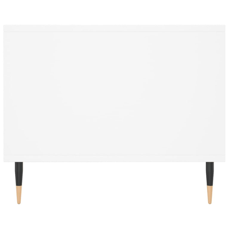 Salontafel 90x50x40 cm bewerkt hout wit MeubelReus