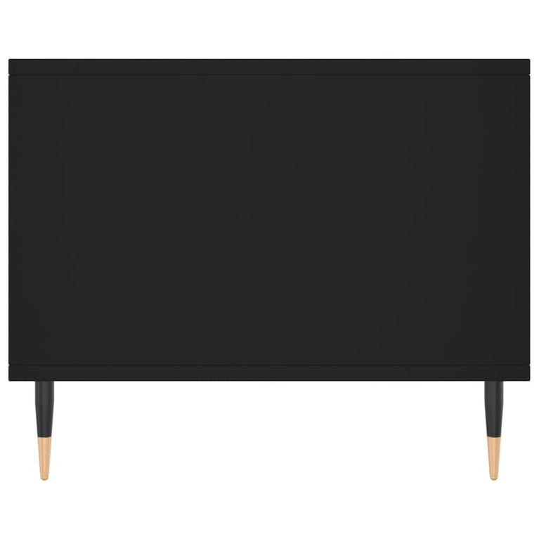 Salontafel 90x50x40 cm bewerkt hout zwart MeubelReus