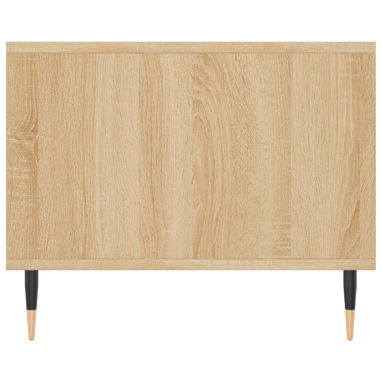 Salontafel 90x50x40 cm bewerkt hout sonoma eikenkleurig MeubelReus
