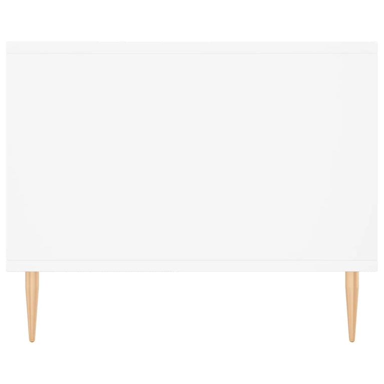 Salontafel 90x50x40 cm bewerkt hout wit MeubelReus