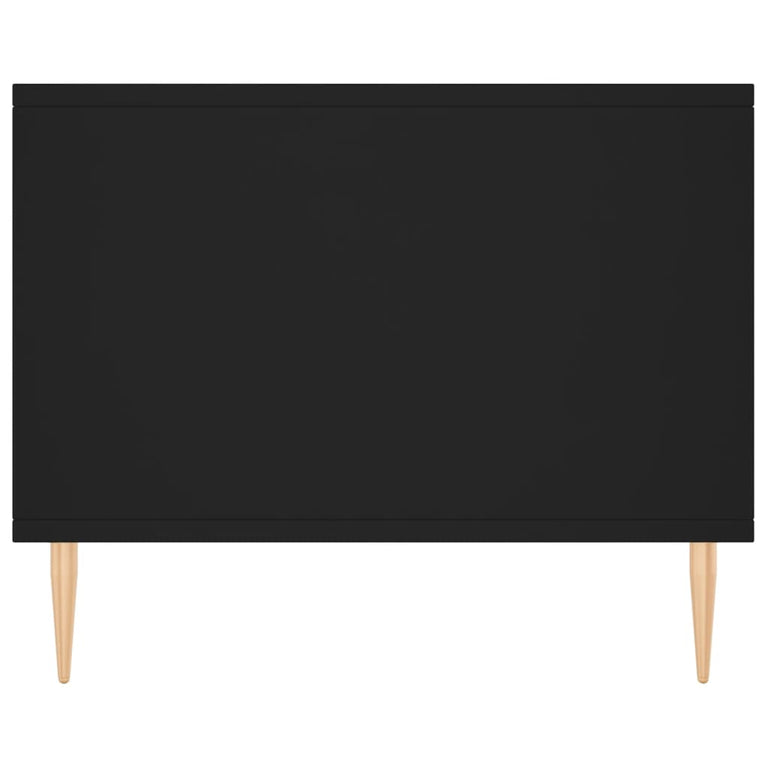 Salontafel 90x50x40 cm bewerkt hout zwart MeubelReus