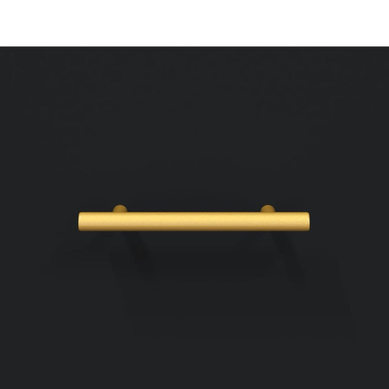 Salontafel 90x50x40 cm bewerkt hout zwart MeubelReus