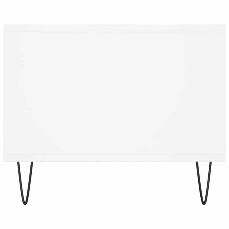 Salontafel 90x50x40 cm bewerkt hout wit MeubelReus