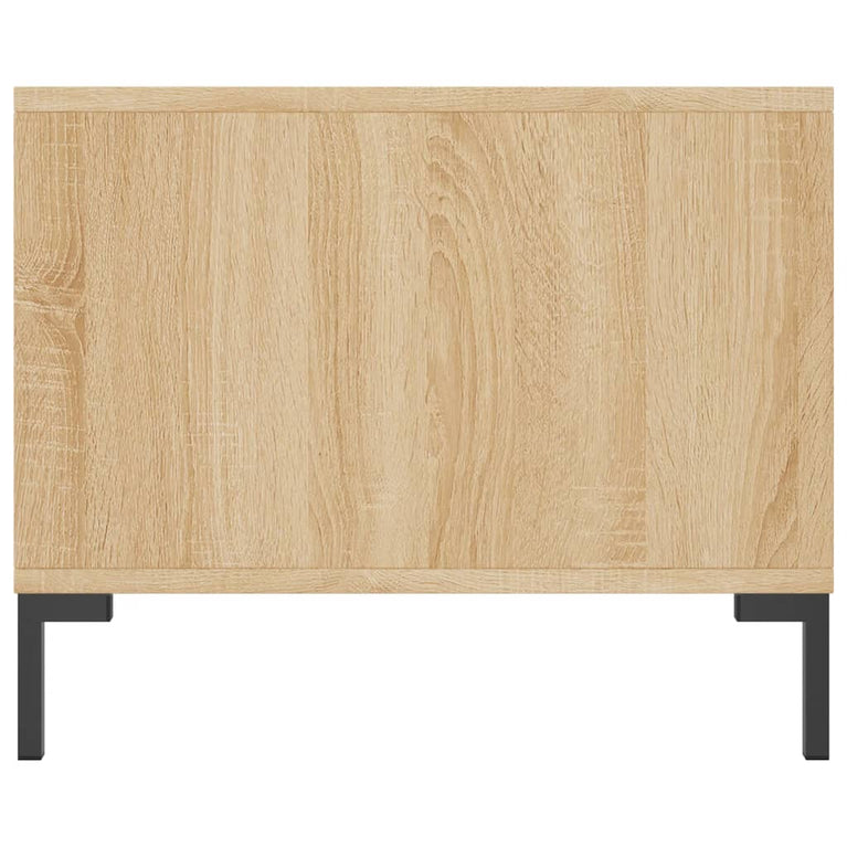 Salontafel 90x50x40 cm bewerkt hout sonoma eikenkleurig MeubelReus