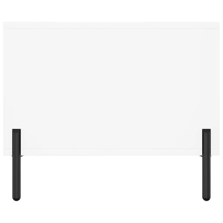 Salontafel 90x50x40 cm bewerkt hout wit MeubelReus