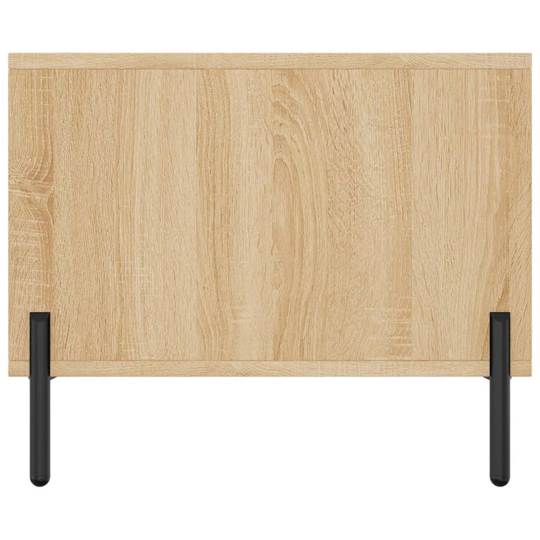 Salontafel 90x50x40 cm bewerkt hout sonoma eikenkleurig MeubelReus