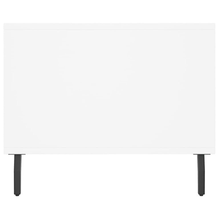 Salontafel 90x50x40 cm bewerkt hout wit MeubelReus