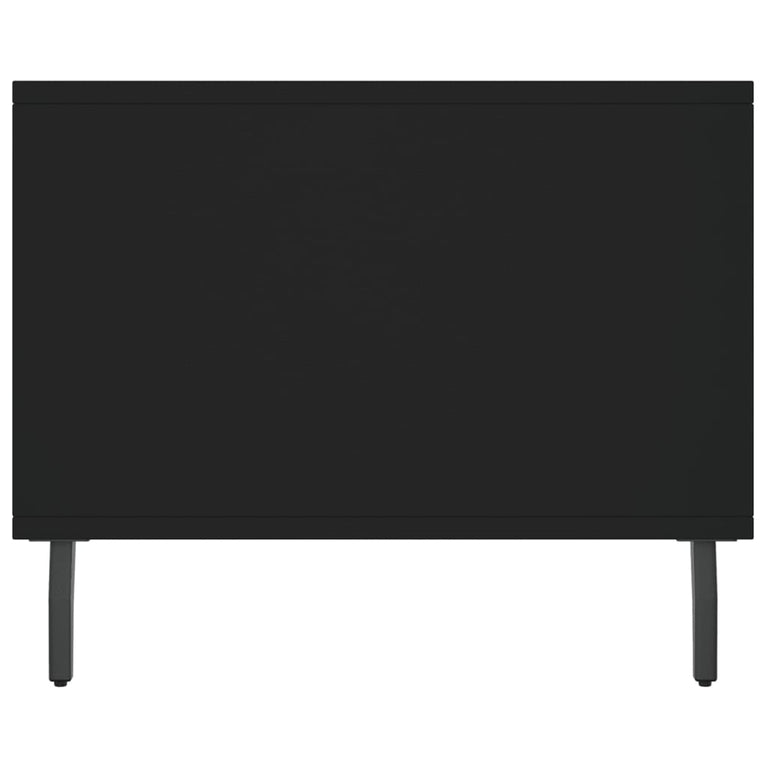 Salontafel 90x50x40 cm bewerkt hout zwart MeubelReus