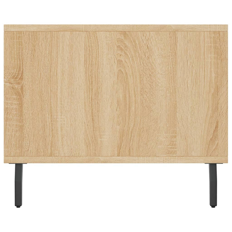 Salontafel 90x50x40 cm bewerkt hout sonoma eikenkleurig MeubelReus