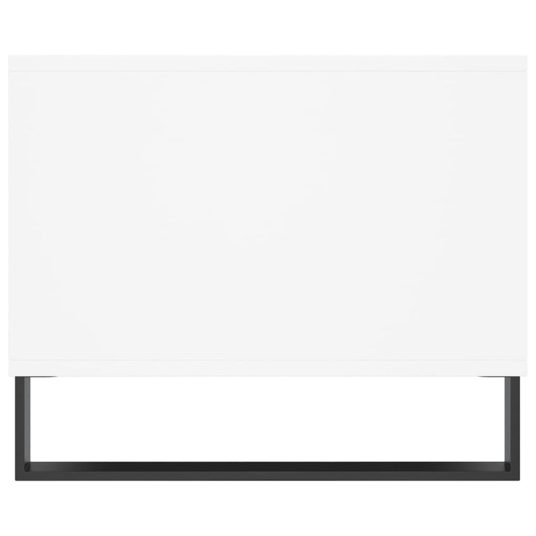 Salontafel 90x50x40 cm bewerkt hout wit MeubelReus