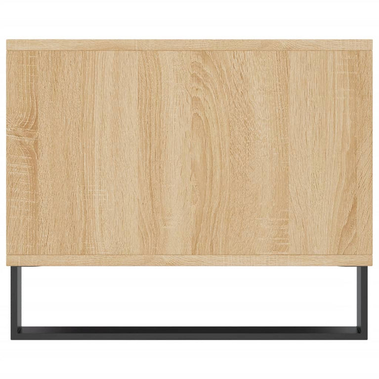 Salontafel 90x50x40 cm bewerkt hout sonoma eikenkleurig MeubelReus