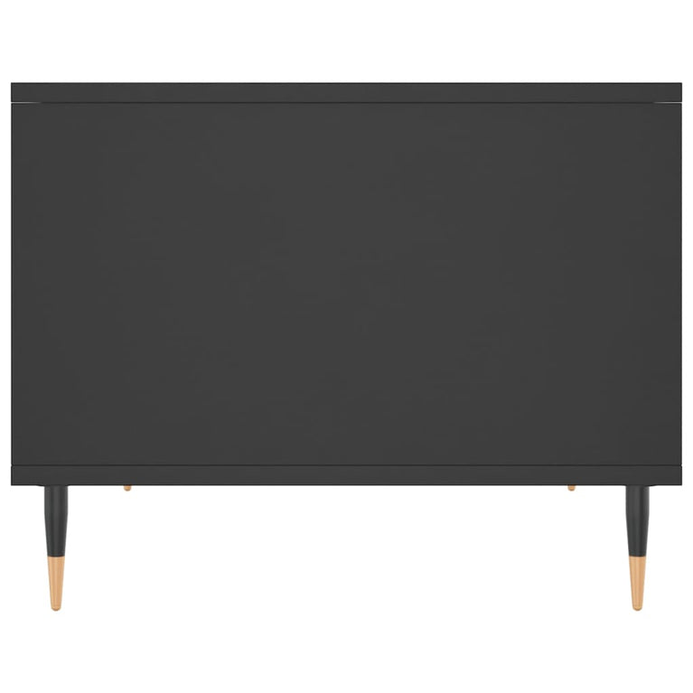 Salontafel 60x50x40 cm bewerkt hout zwart MeubelReus