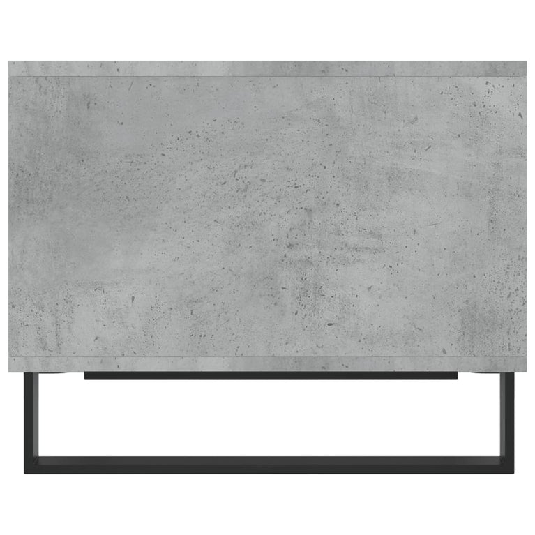 Salontafel 60x50x40 cm bewerkt hout betongrijs MeubelReus