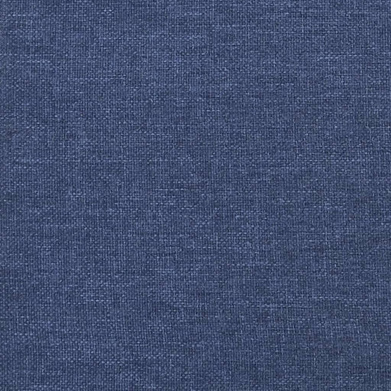Boxspring met matras stof blauw 100x200 cm