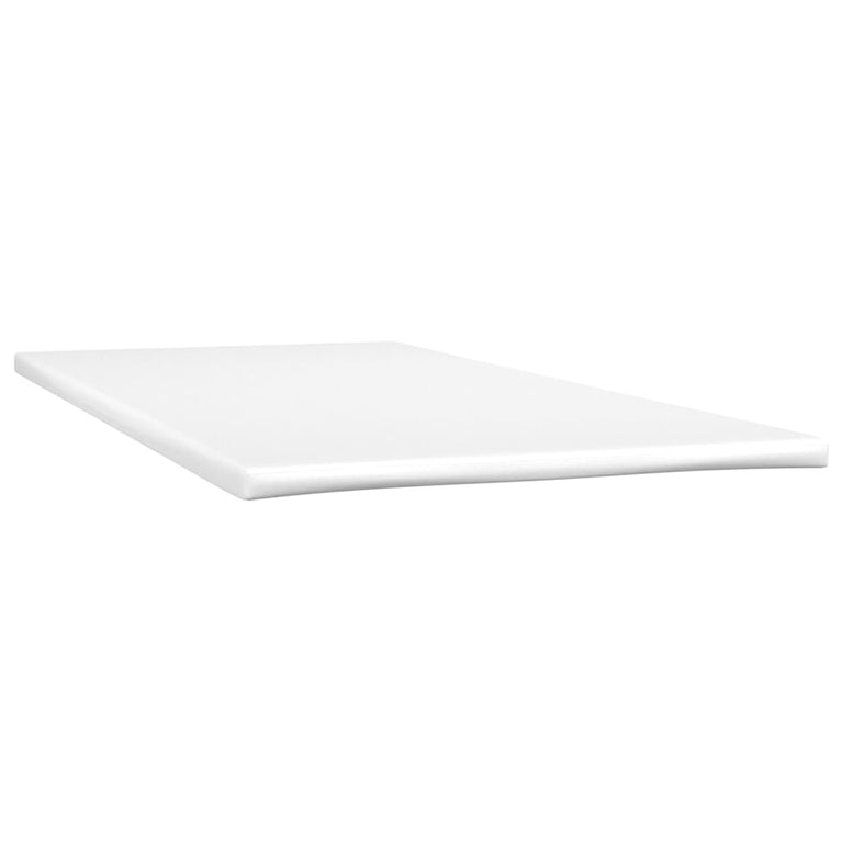 Boxspring met matras stof taupe 90x200 cm
