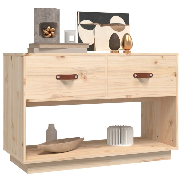 Tv-meubel 90x40x60 cm massief grenenhout MeubelReus