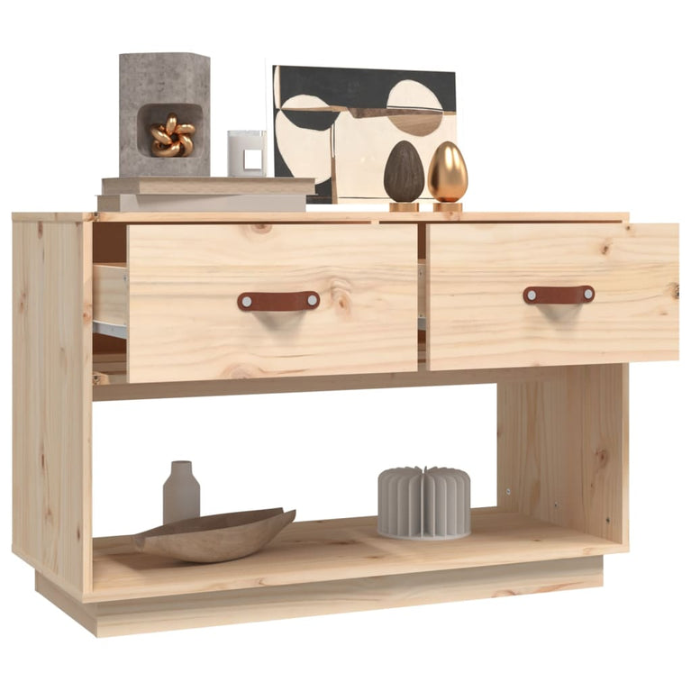Tv-meubel 90x40x60 cm massief grenenhout MeubelReus