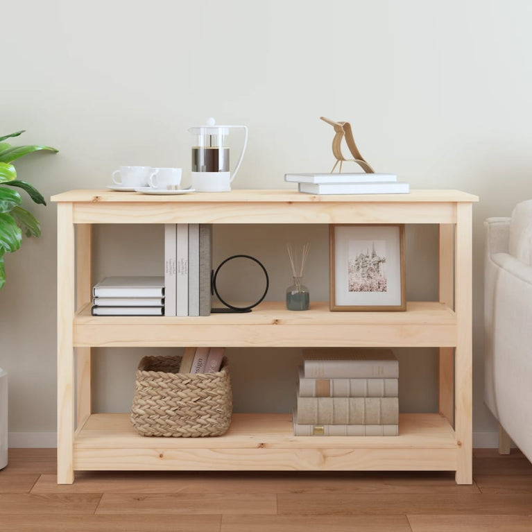Wandtafel 110x40x74 cm massief grenenhout MeubelReus