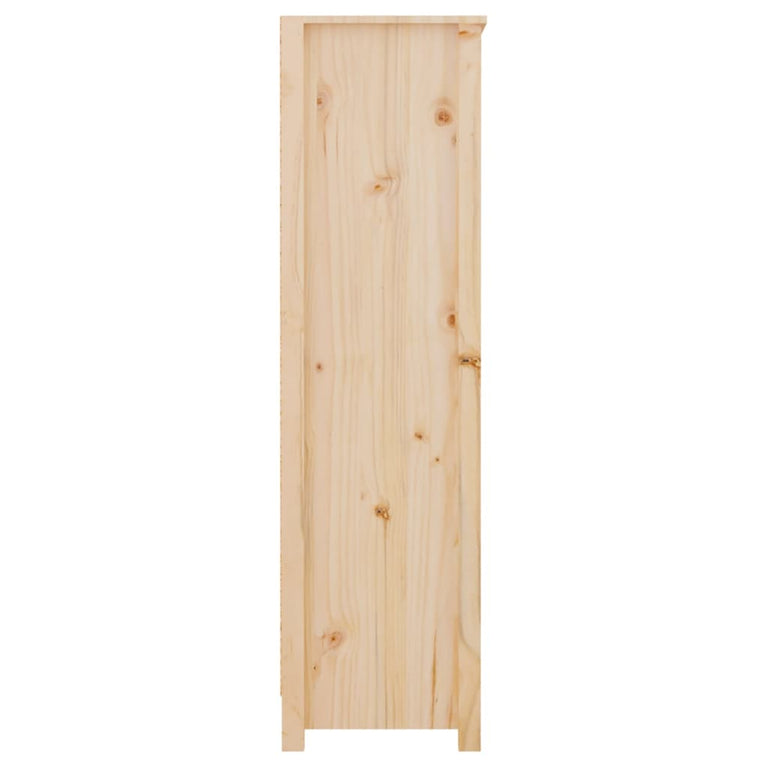 Boekenkast 80x35x126 cm massief grenenhout MeubelReus