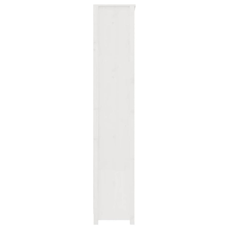 Boekenkast 80x35x183 cm massief grenenhout wit MeubelReus