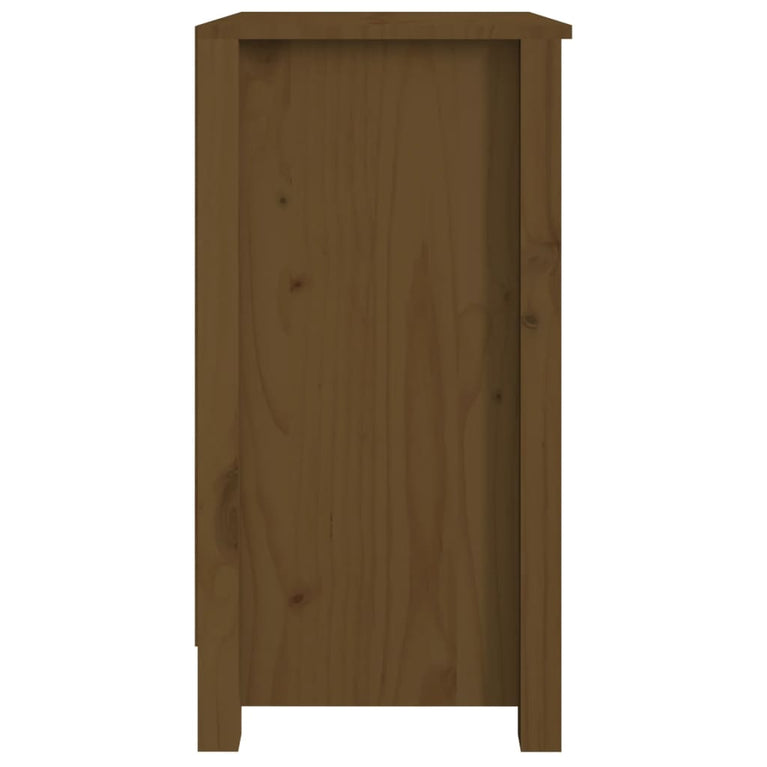 Boekenkast 50x35x68 cm massief grenenhout honingbruin MeubelReus