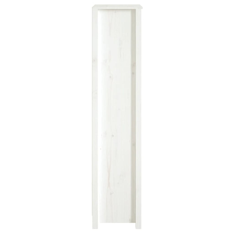 Boekenkast 50x35x154 cm massief grenenhout wit MeubelReus