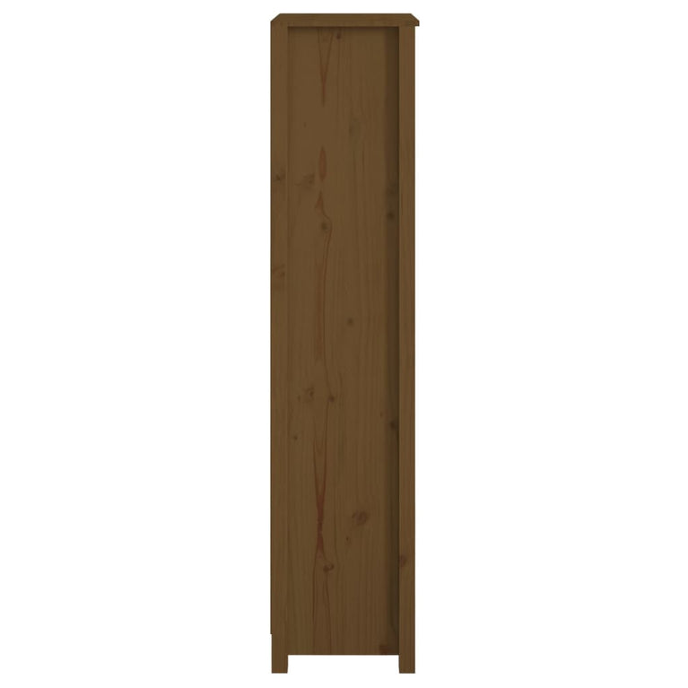 Boekenkast 50x35x154 cm massief grenenhout honingbruin MeubelReus