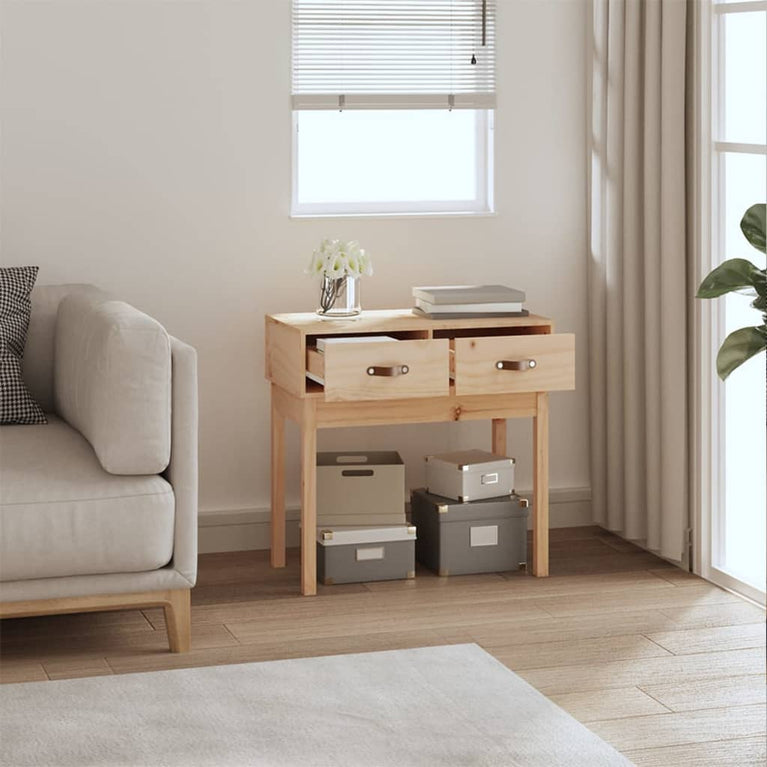 Wandtafel 76,5x40x75 cm massief grenenhout MeubelReus